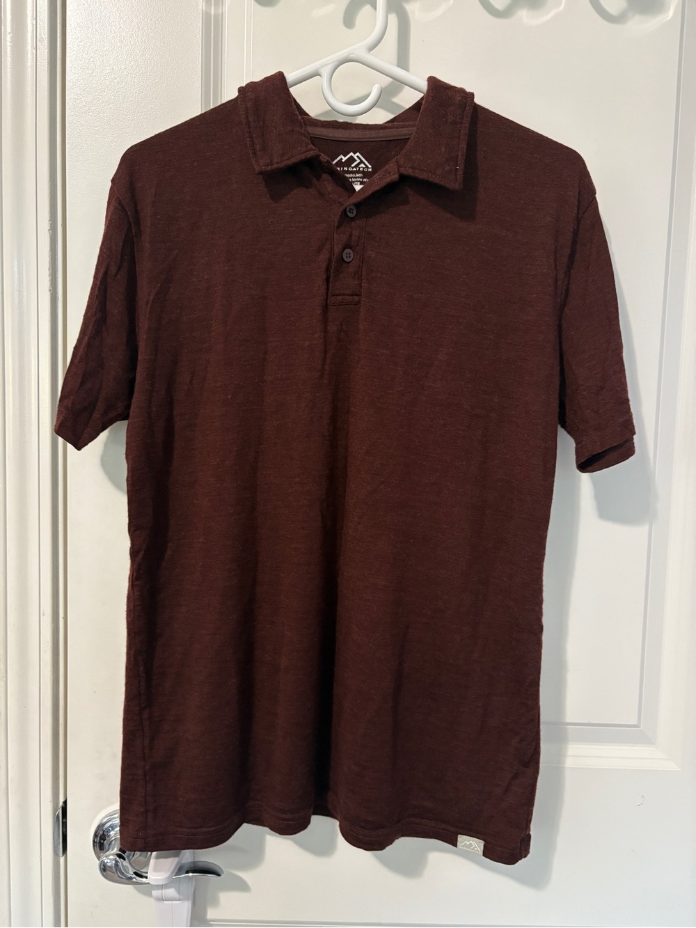 Merino Tech Superfine Wool Lite Polo Size Medium